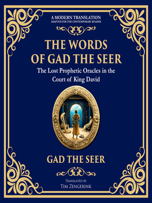 cover image of The Words of Gad the Seer
